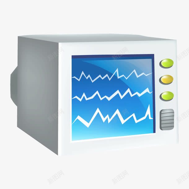 蓝色微波炉光波炉烤箱png免抠素材_88icon https://88icon.com 光波炉 微波炉 烤箱 蓝色