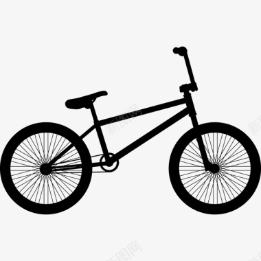 装饰光圈手绘自行车图标图标