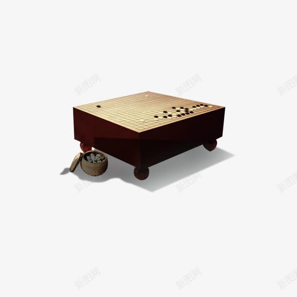 围棋png免抠素材_88icon https://88icon.com 中国风 古代 围棋