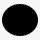 椭圆简单的黑色iphonemini图标图标