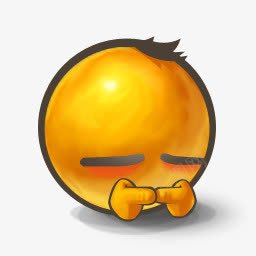 害羞的图标图标