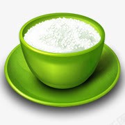 一碗白米饭png免抠素材_88icon https://88icon.com 米饭 绿色的碗 食物