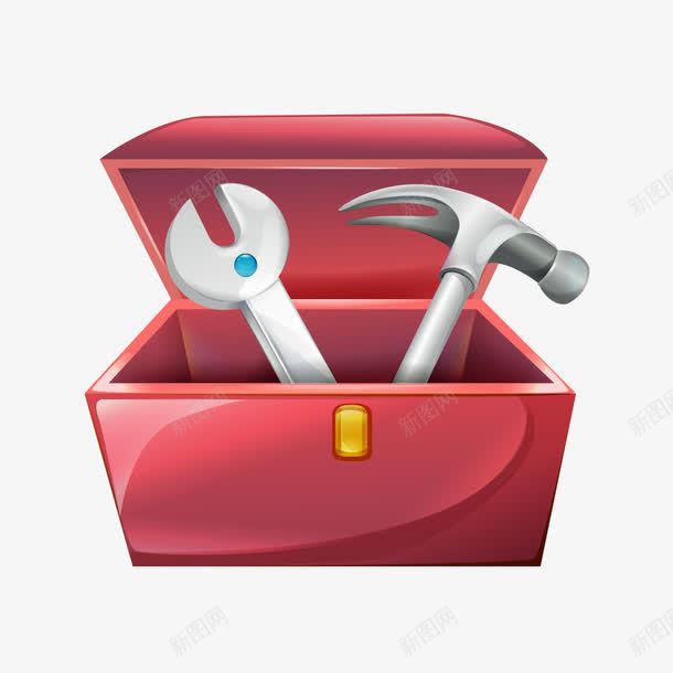 红色工具箱png免抠素材_88icon https://88icon.com 图片 工具箱 红色 红色工具箱图片