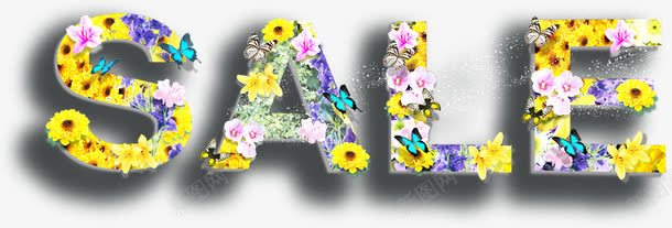 花朵叠加英文字体png免抠素材_88icon https://88icon.com 叠加 字体 花朵 英文 设计