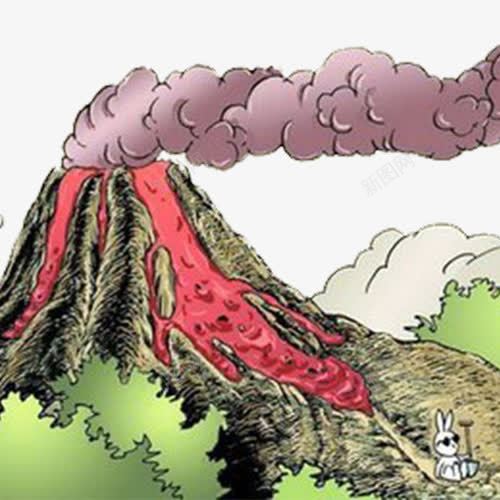 火山爆发png免抠素材_88icon https://88icon.com 动物 卡通岩浆 山脉 岩浆 植物