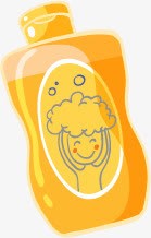 可爱卡通儿童沐浴露png免抠素材_88icon https://88icon.com 儿童 卡通 可爱 沐浴 沐浴露 黄色
