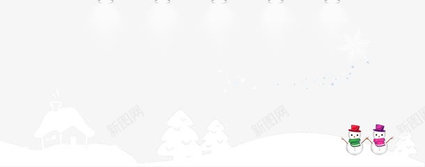 全屏促销海报雪装饰png免抠素材_88icon https://88icon.com 促销海报 冬 冬雪 海报装饰 雪 雪人