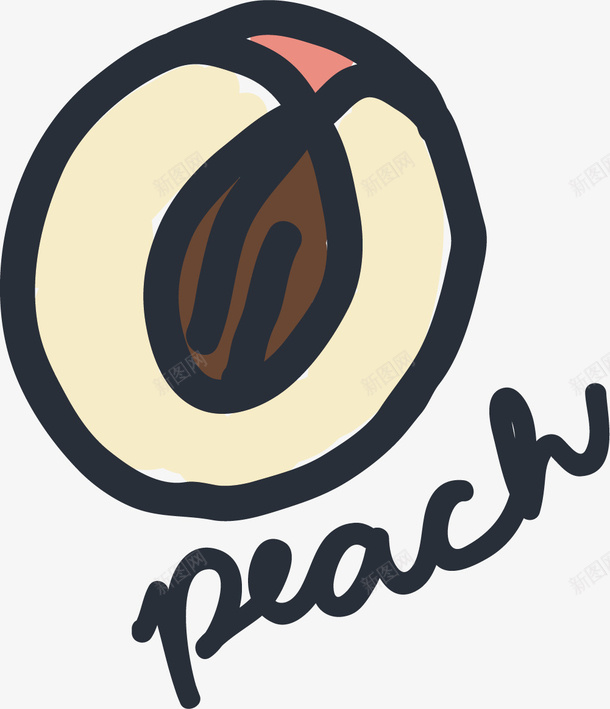 动漫黄桃矢量图ai免抠素材_88icon https://88icon.com 动漫 卡通黄桃 可爱的黄桃 手绘黄桃 水果种类 黄桃 矢量图