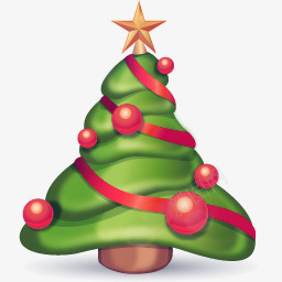 卡通圣诞树png免抠素材_88icon https://88icon.com 圣诞树 圣诞节日 手绘圣诞树