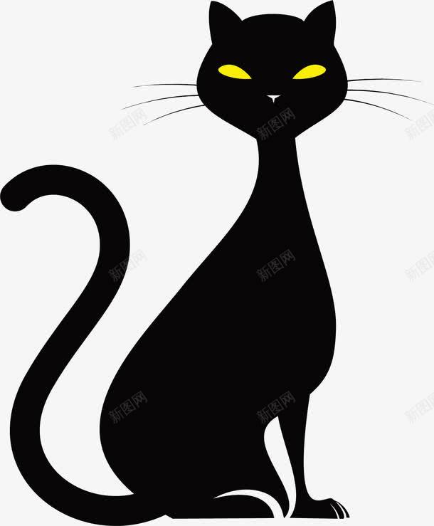 黑猫png免抠素材_88icon https://88icon.com 动物 高清
