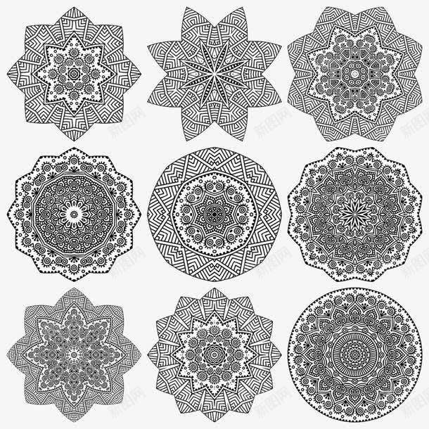 古典花纹防伪底纹png免抠素材_88icon https://88icon.com 古典花纹防伪底纹