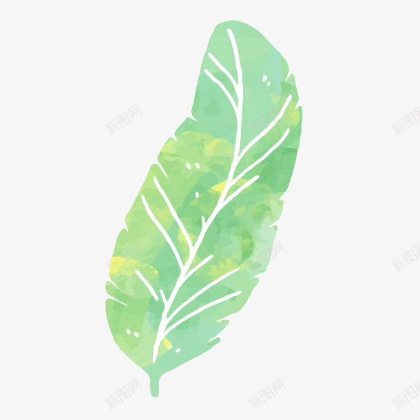 水彩绘绿色植物png免抠素材_88icon https://88icon.com 卡通叶子 卡通植物 水彩绘 绿色植物 背景装饰