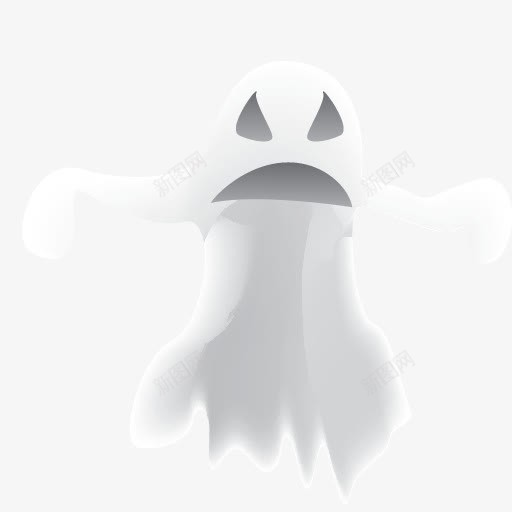 鬼万圣节可怕的万圣节png免抠素材_88icon https://88icon.com Ghost halloween scary 万圣节 可怕的 鬼