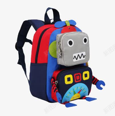 卡通儿童双肩包png免抠素材_88icon https://88icon.com 产品实物 儿童 卡通 双肩包