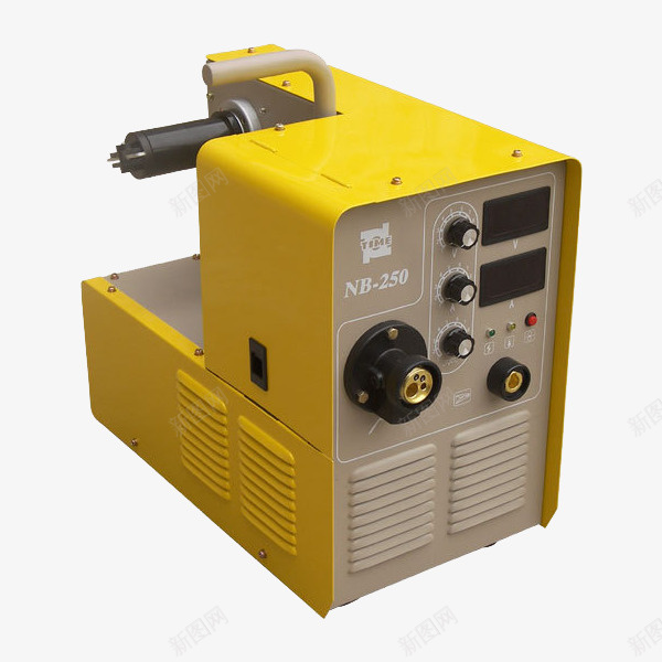 一体化焊机psd免抠素材_88icon https://88icon.com 一体化 大气 焊机 黄色