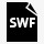 文件格式SWF简单的黑色iph图标图标