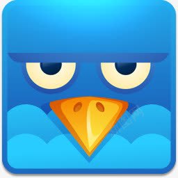 小鸟摆件Twitter蓝色小鸟图标图标