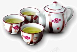 精美中国风陶瓷茶具素材