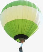 绿色清新氢气球装饰素材