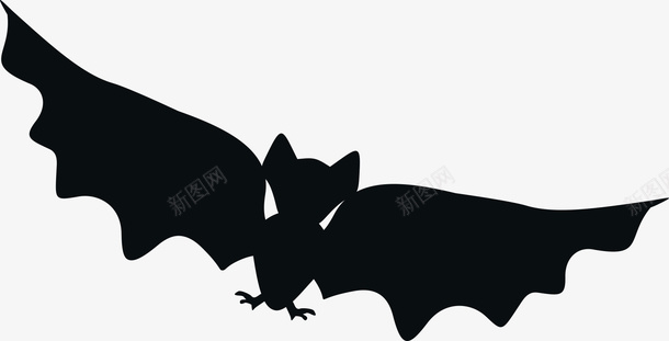 卡通蝙蝠标志图标图标