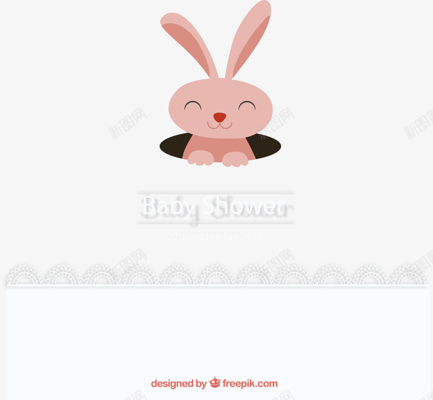 卡通小动物矢量图ai免抠素材_88icon https://88icon.com 兔子 可爱 迎婴卡 矢量图