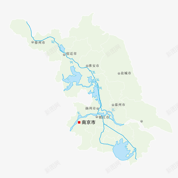 江苏地图矢量图ai免抠素材_88icon https://88icon.com 免抠 地图 江苏 江苏地图 矢量图