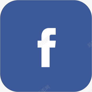 facebook脸谱网网络社会和文件夹图标图标
