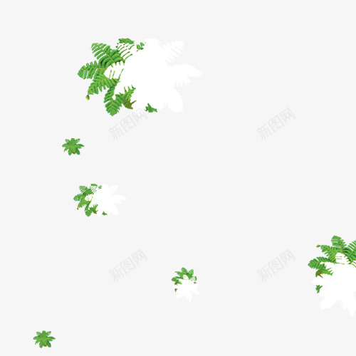 白绿芭蕉图psd免抠素材_88icon https://88icon.com 白 绿 芭蕉 装饰