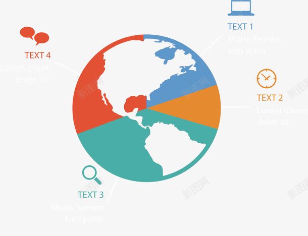 世界地图分布信息图表png免抠素材_88icon https://88icon.com 世界地图 分布图 地球 步骤 矢量素材