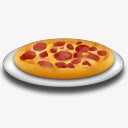 蛋糕Pizza图标素材