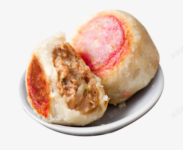 美食肉馅丸子png免抠素材_88icon https://88icon.com 包子 夹心食品 肉包子 食物