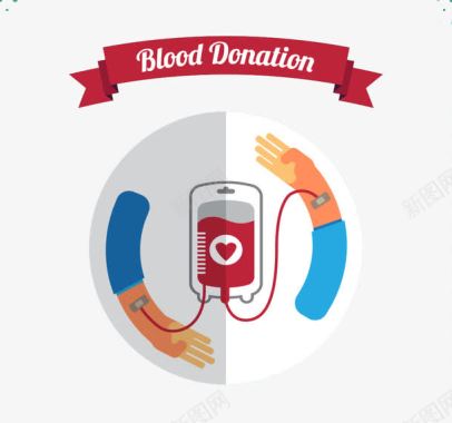 献血图标创意图标