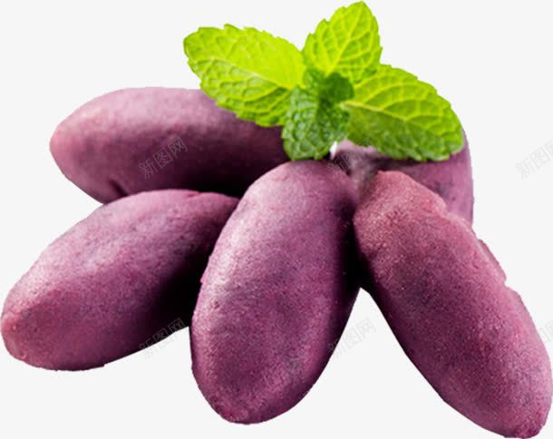 食物类紫薯png免抠素材_88icon https://88icon.com 健康 免费PNG 紫薯 绿色 食物
