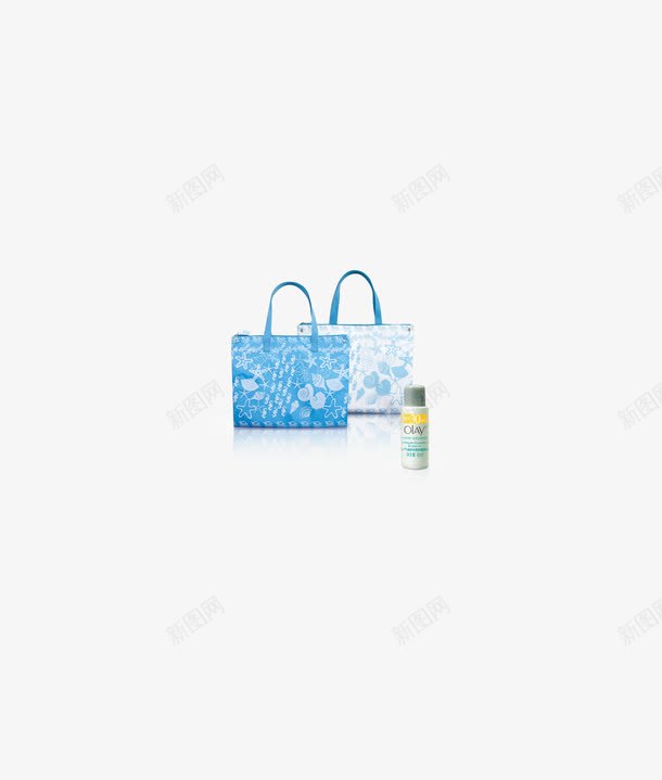 玉兰油购物袋与精油psd免抠素材_88icon https://88icon.com 产品实物 包装设计 精油 购物袋