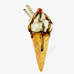 卡通甜食冰淇淋素材