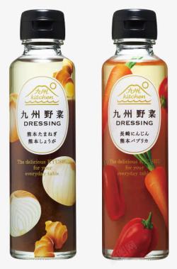 九州野菜饮品包装瓶素材