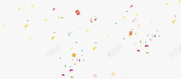 彩带漂浮元素psd免抠素材_88icon https://88icon.com 促销元素 彩带 海报装饰 漂浮 炫酷