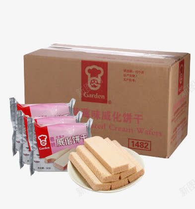 整箱威化饼干png免抠素材_88icon https://88icon.com 产品实物 包装 威化饼干 细节 零食
