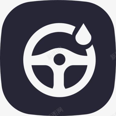 助力转向油图标图标