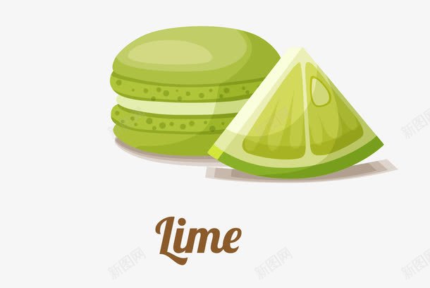 卡通青柠png免抠素材_88icon https://88icon.com lime 卡通青柠 矢量青柠 青柠