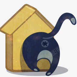 猫尾巴png免抠素材_88icon https://88icon.com 猫 马素材