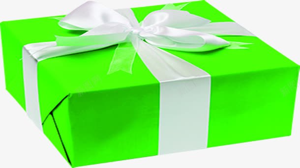 绿色礼盒圣诞展架png免抠素材_88icon https://88icon.com 圣诞 礼盒 绿色