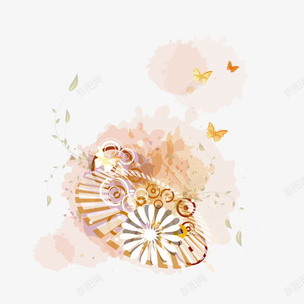 蝴蝶喷墨的涂鸦png免抠素材_88icon https://88icon.com 喷墨 底纹 涂鸦 蝴蝶