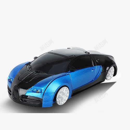 蓝黑色玩具车png免抠素材_88icon https://88icon.com 实物 玩具车 蓝色 黑色