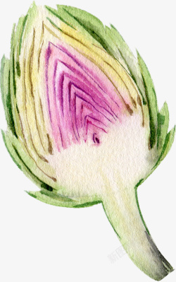 卡通手绘蔬菜装饰海报素材