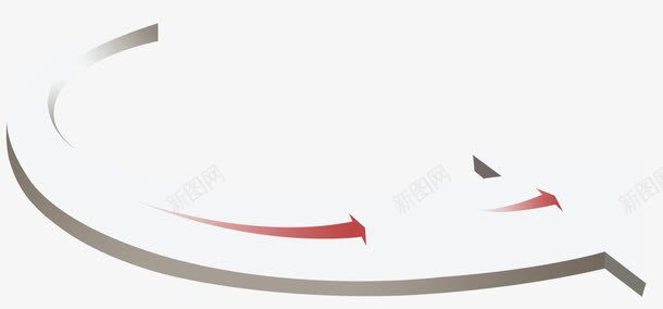 箭头上的箭头png免抠素材_88icon https://88icon.com png png元素 圆弧 弧型 箭头 红箭头