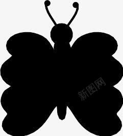 对称对称的蝴蝶Butterflyicons图标图标
