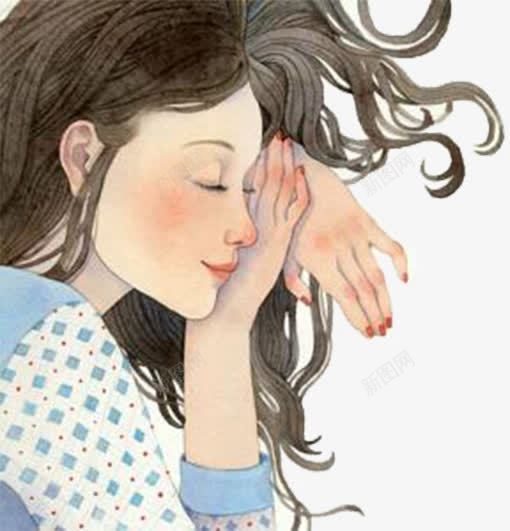 漫画女孩png免抠素材_88icon https://88icon.com 卡通 唯美 校花 清新 美好