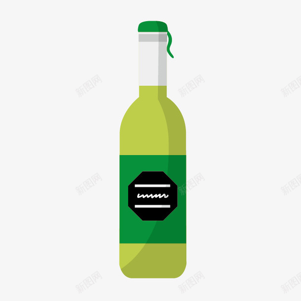 卡通绿色预调酒png免抠素材_88icon https://88icon.com 卡通饮料 夏季饮料 绿色预调酒 绿色饮料