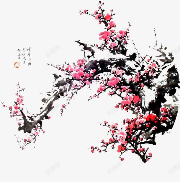 粉色中国风画集装饰png免抠素材_88icon https://88icon.com 国风 画集 粉色 装饰